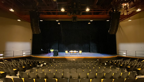 Cielux LED for Large Auditorium Stage Upgrade