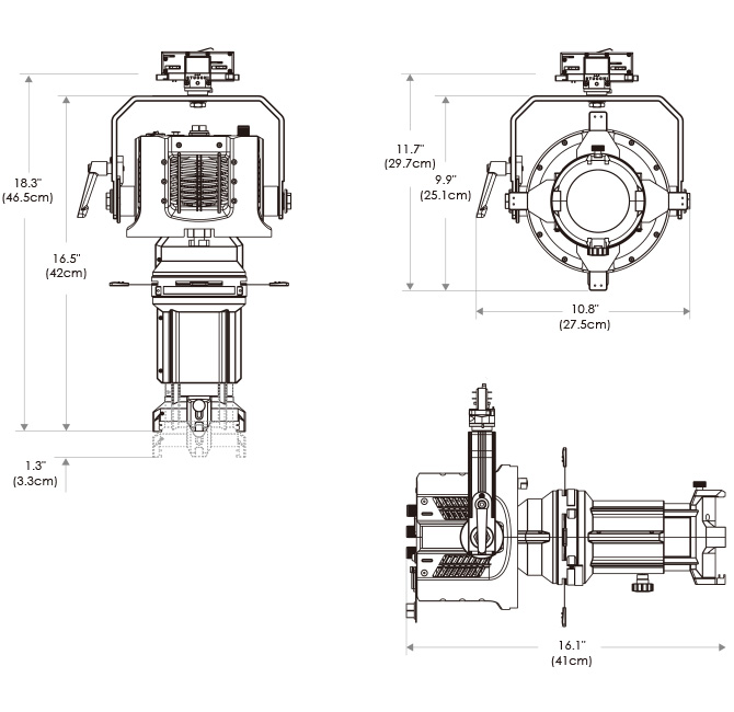 Cielux P5L Ellipsoidal Light