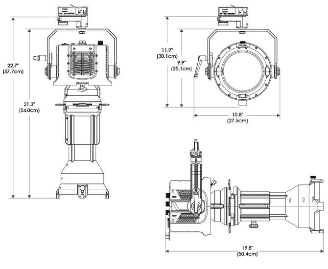 Cielux P5L Ellipsoidal Light
