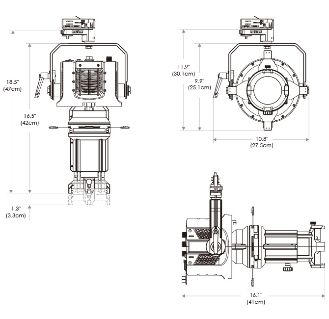 Cielux P5L Ellipsoidal Light